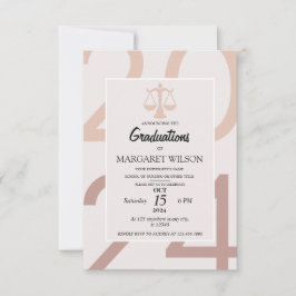 Typografen Anwältin Grad Einladung