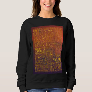 Typografie auf T - Shirt