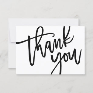 Typografie, Briefe, Kinderdusche, Geburtstagsparty Dankeskarte