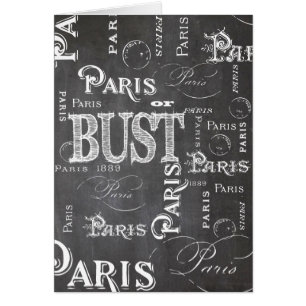 Typografie Calligrafie Paris Frankreich Eiffelturm