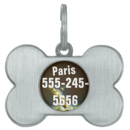 Typografie Calligrafie Paris Frankreich Eiffelturm Tiermarke