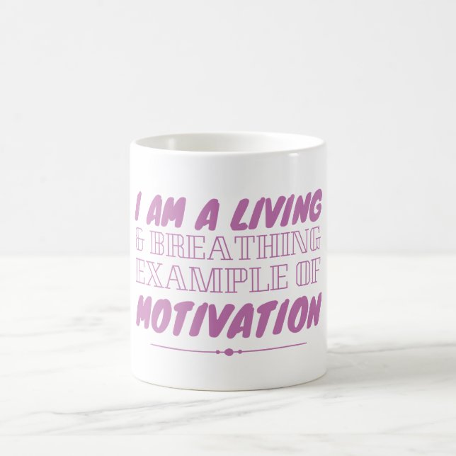 Typografie Coffee Tasse (Mittel)