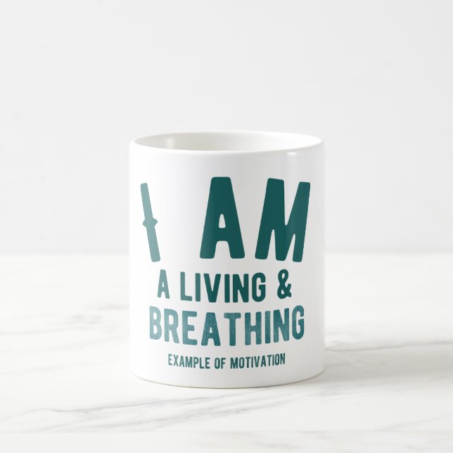 Typografie Coffee Tasse (Mittel)