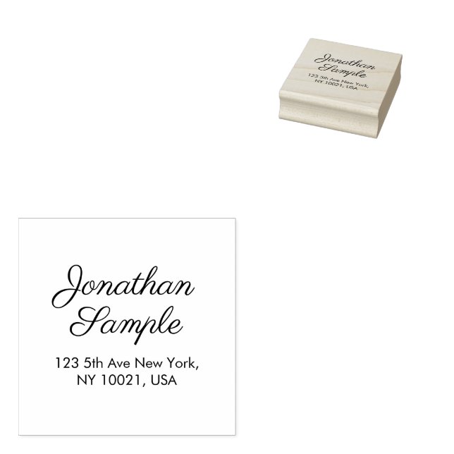 Typografie der benutzerdefinierten Template-Rückse Gummistempel (Stempel)