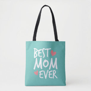 Typografie der besten Mama je Muttertag Gesamtbeu Tasche