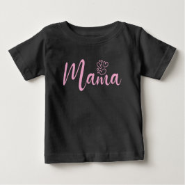 Typografie der Mama Text im eleganten Design Baby T-shirt