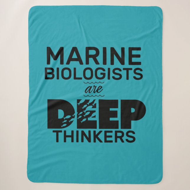 Typografie der Meeresbiologin Sherpadecke (Vorderseite)