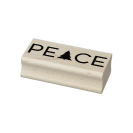 Typografie des modernen Friedensstiftes Gummistempel