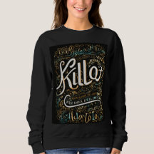 Typografie-Designs in Killerwort