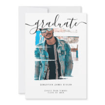 Typografie Foto Personalisiert Abschluss