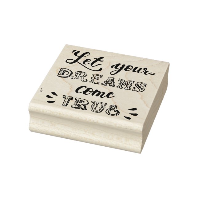Typografie Gummistempel (Stempel)