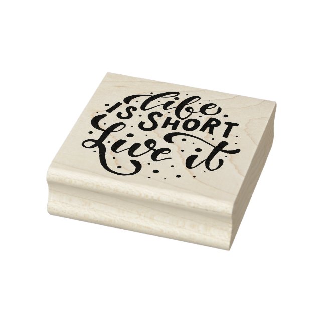 Typografie Gummistempel (Stempel)