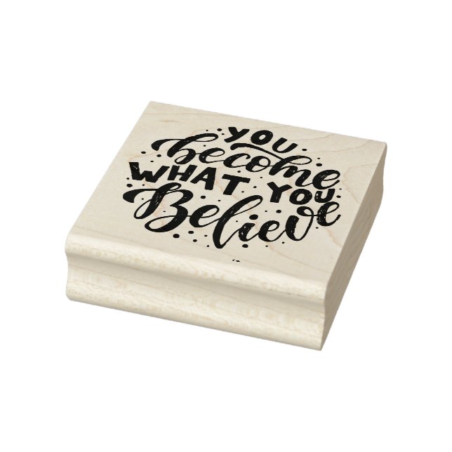 Typografie Gummistempel (Stempel)
