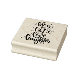 Typografie Gummistempel