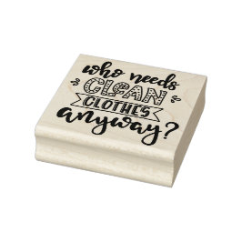 Typografie Gummistempel