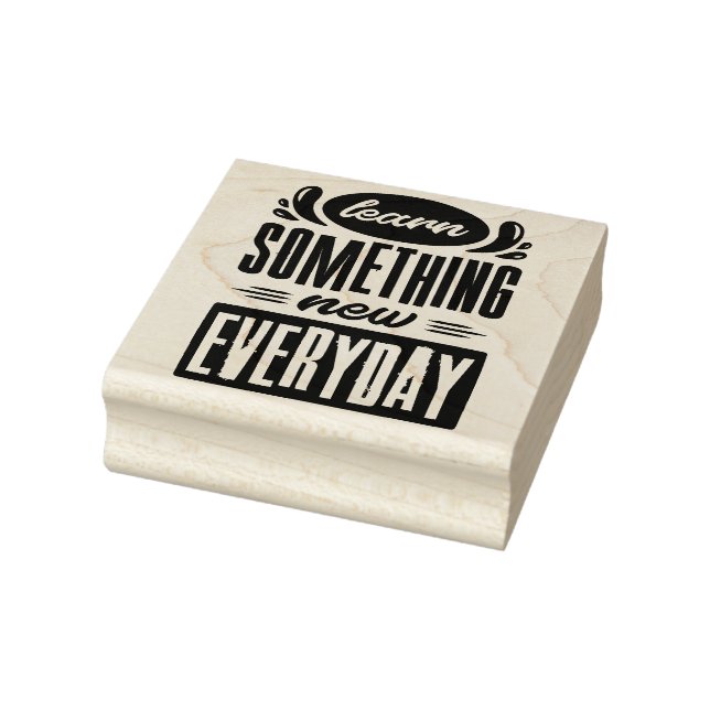 Typografie Gummistempel (Stempel)