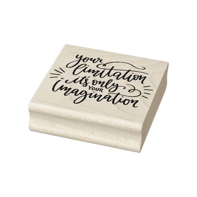 Typografie Gummistempel (Stempel)