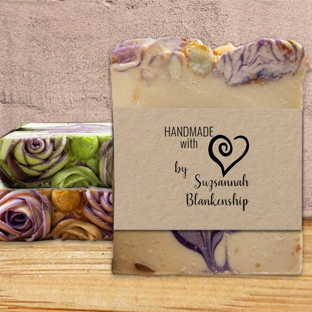 Typografie Handmade Individuelle Name Fett Curly H Gummistempel (Von Creator hochgeladen)