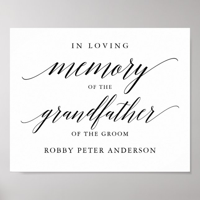 Typografie im Gedächtnisdenkmal Poster (Vorne)