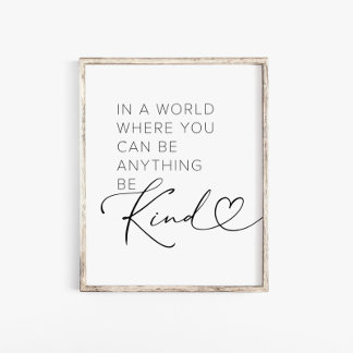 Typografie ist eine Art Zitat-Wall-Kunst Poster