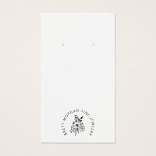 Typografie-Kronenlogo Schmuck-Grafikkarte