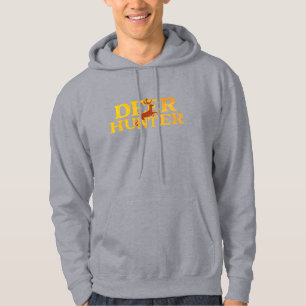 Typografie Natur Hirschjagdsaison personalisieren Hoodie