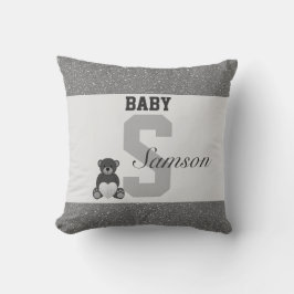 Typografie-personalisierte Kissen