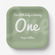 Typografie Sage One Baby Erstgeburt
