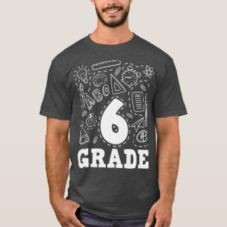 Typografie-Team 6. Klasse Zurück in die Schule T-Shirt