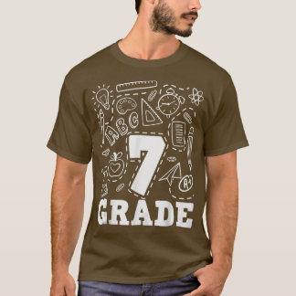 Typografie-Team 7. Klasse Zurück in die Schule T-Shirt