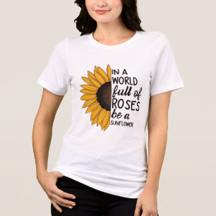 Typografie Tri-Blend Shirt