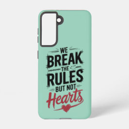 Typografie und Handy-Fall Samsung Galaxy Hülle