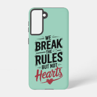 Typografie und Handy-Fall Samsung Galaxy Hülle