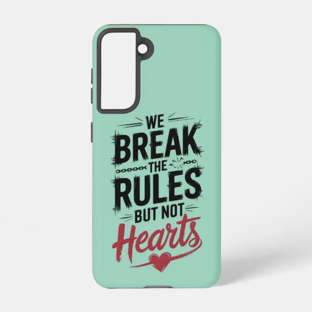 Typografie und Handy-Fall Samsung Galaxy Hülle (Rückseite)