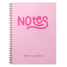 Typografie von rosa Handschriften