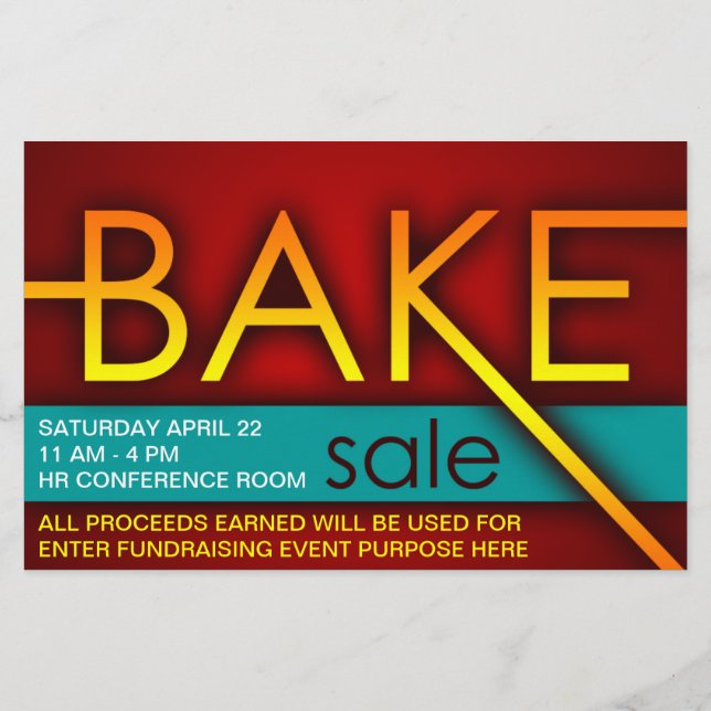 typografische Flyer (Hinten)