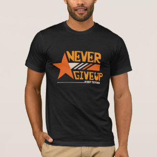 typografischer T - Shirt für Gym und Fitness