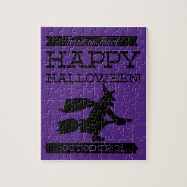 Typografisches Retro Halloween (Vertikal)