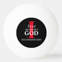 Typografy Bible Verse ● Ich fürchte niemanden auße