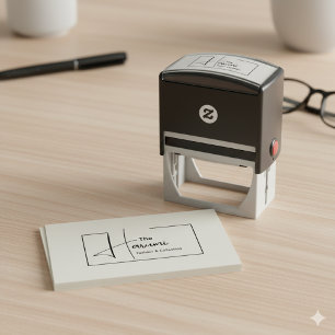 Typografy Business Initial Minimal Fashion Logo Permastempel