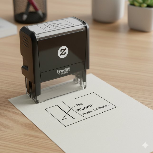 Typografy Business Initial Minimal Fashion Logo Permastempel (Von Creator hochgeladen)