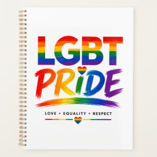 Typographie arc-en-ciel de la fierté LGBT