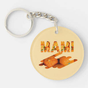 Typographie artistique MAMI Orange