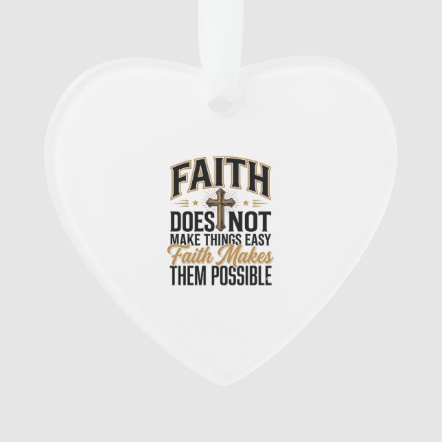 Typographie chrétienne Faith Makes Them Possible D (devant)