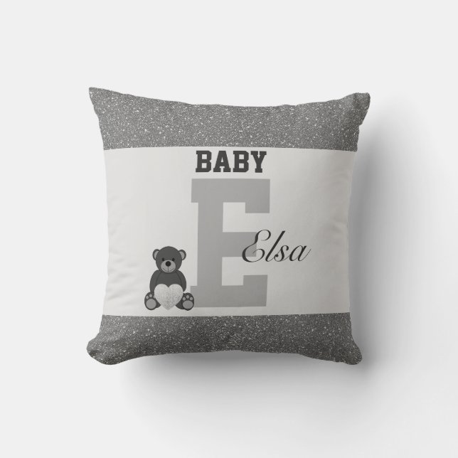 Typographie coussins personnalisés (Recto)