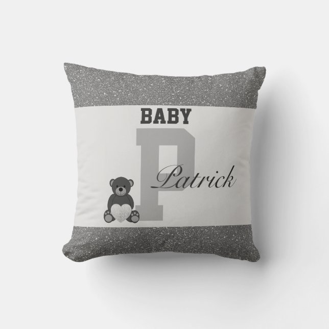 Typographie coussins personnalisés (Recto)