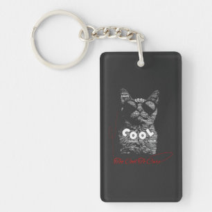 Typographie de chat Too Cool To Care