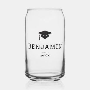 Typographie de la casquette noire Cadeau Grad pers