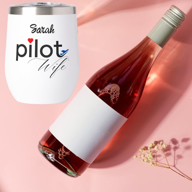 Typographie de la femme pilote et avion Simple, mi (Créateur téléchargé)