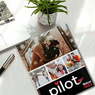 Typographie de l'épouse du pilote & Avion, Photo m